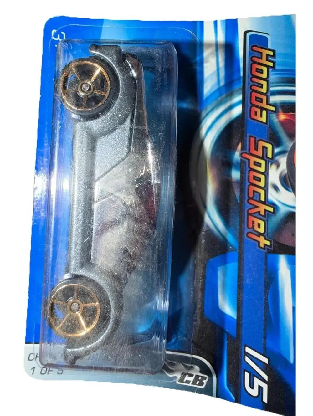 Hot Wheels Honda Sprocket Faster Than Ever 2006 FTE Chrome Burnerz 1/5 VHTF Rare